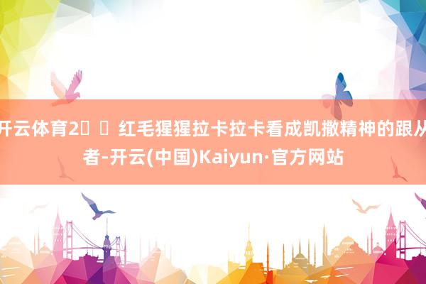 开云体育2️⃣红毛猩猩拉卡拉卡看成凯撒精神的跟从者-开云(中国)Kaiyun·官方网站