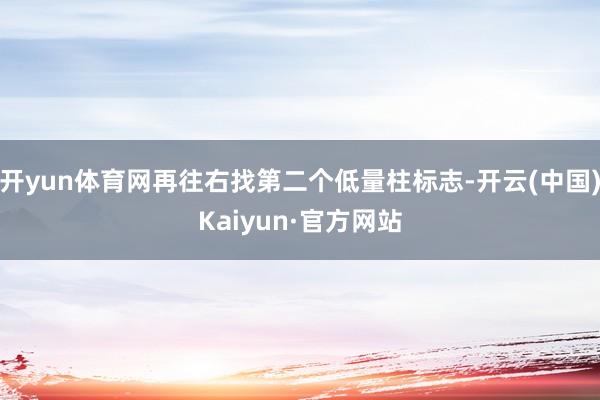 开yun体育网再往右找第二个低量柱标志-开云(中国)Kaiyun·官方网站