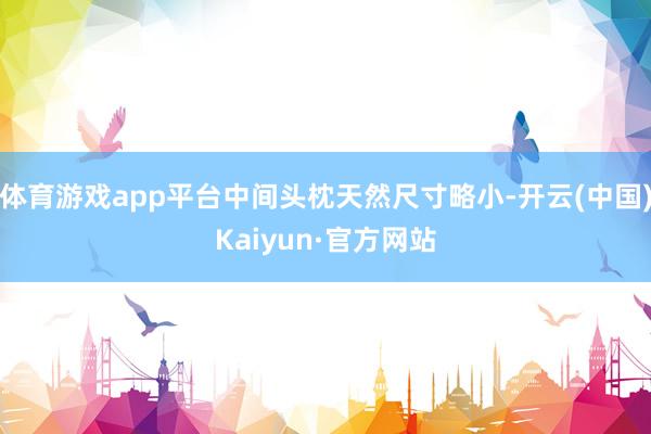 体育游戏app平台中间头枕天然尺寸略小-开云(中国)Kaiyun·官方网站